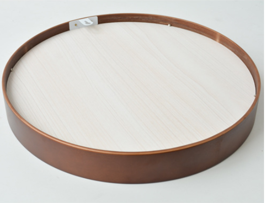 Wood Hanging Mirror