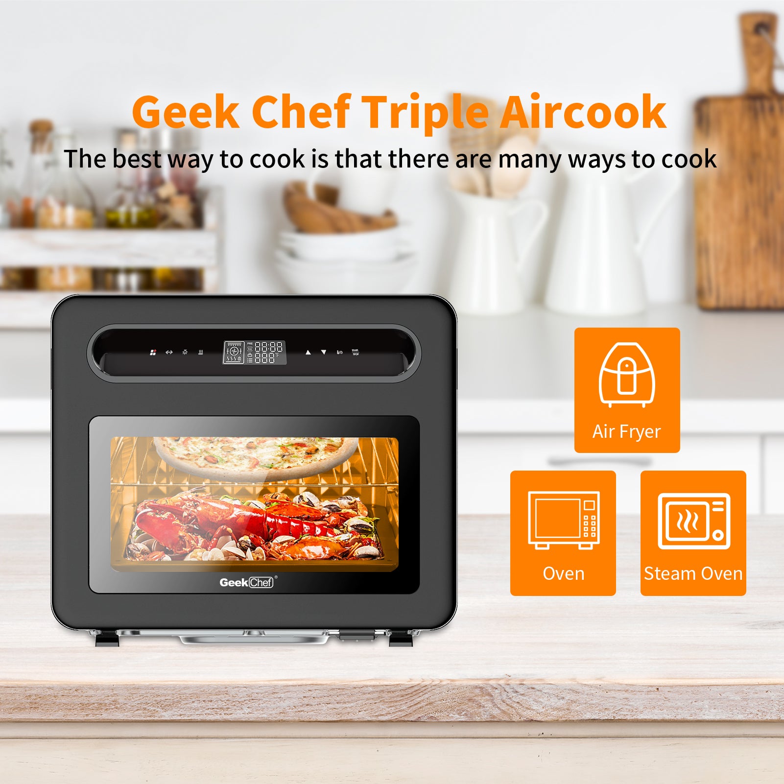 Air Fryer - Toaster Oven Combo