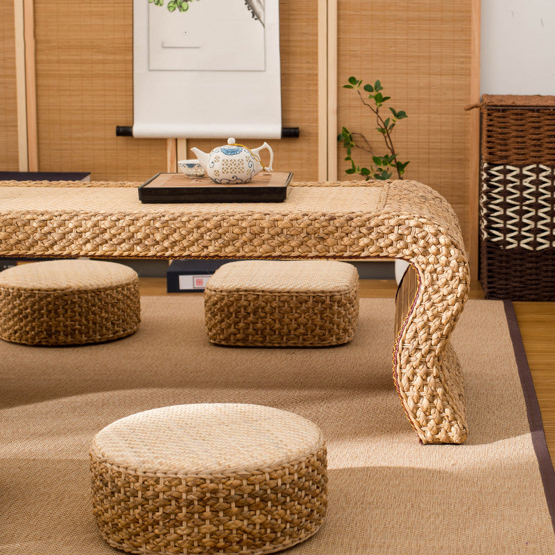 Japanese Rattan Seat