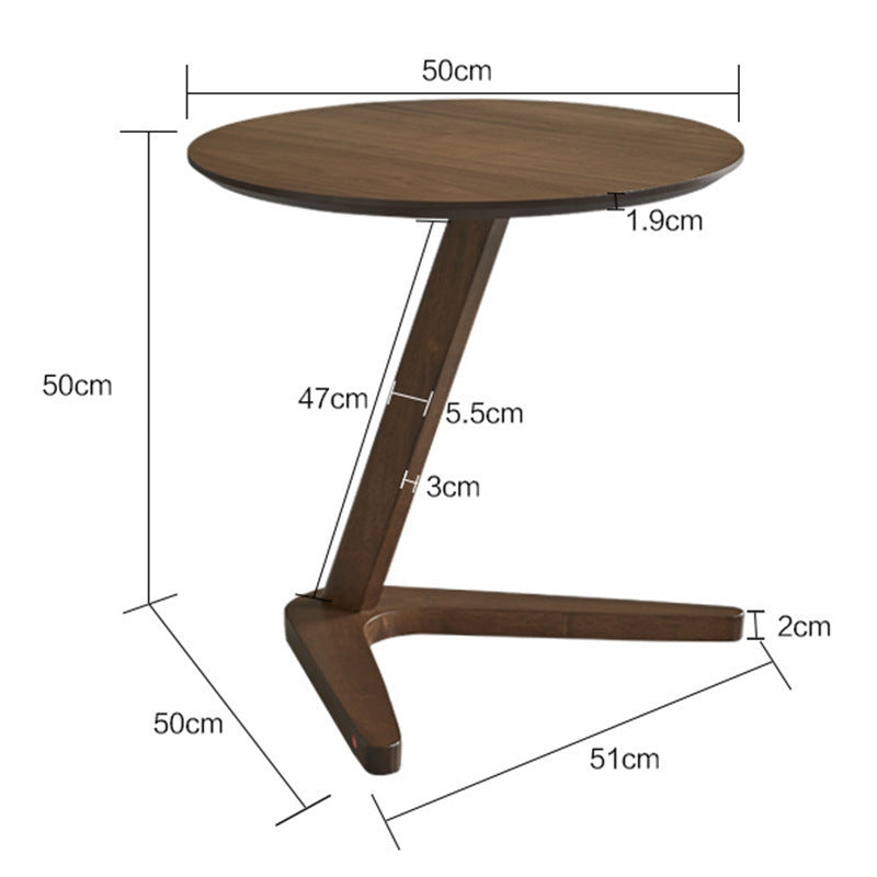 Solid Wood Round Table