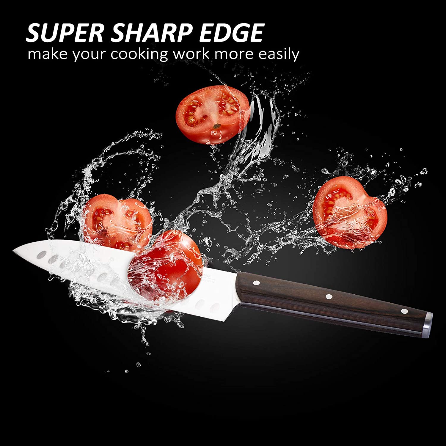 15 Piece Knife Sets with Block