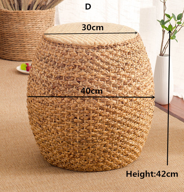 Rattan Ottoman Footrest