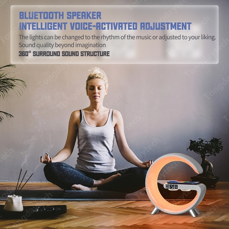 Charging Alarm Clock Speaker
