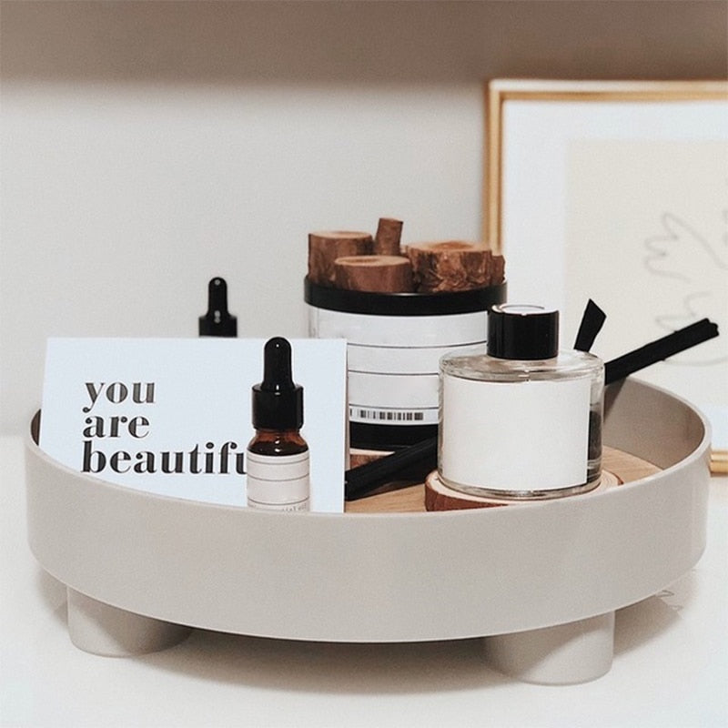Round Storage Tray