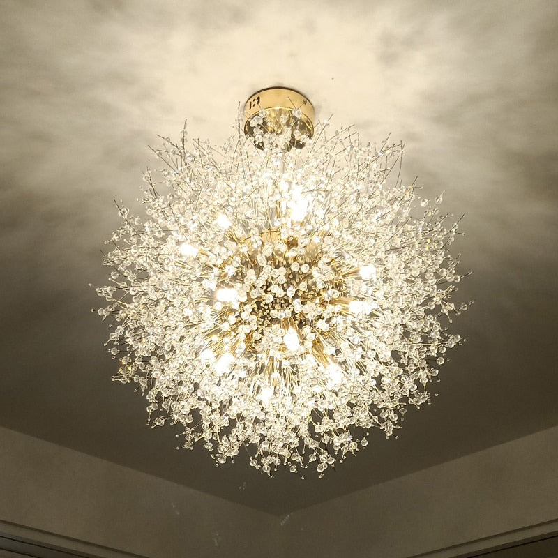 Crystal Dandelion Chandelier